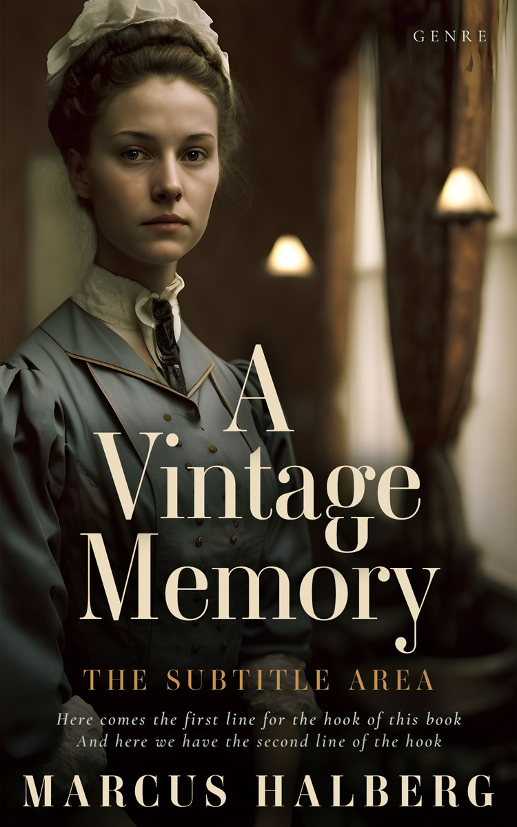 2D view of Oil #27123 - Premade Historical Book Cover | BookCoverZone