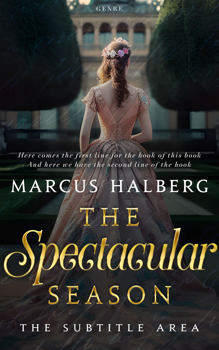 2D view of Shark #27199 - Premade Fantasy Book Cover | BookCoverZone