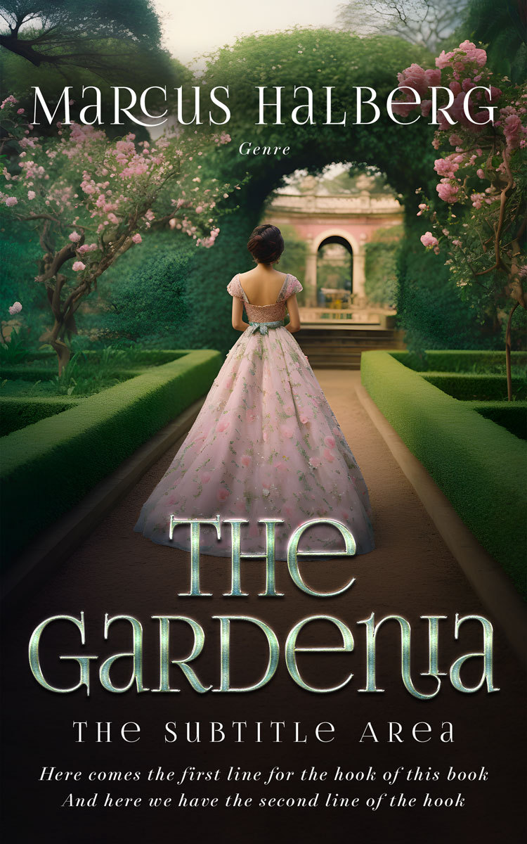 2D view of Log Cabin #27220 - Premade Fantasy Book Cover