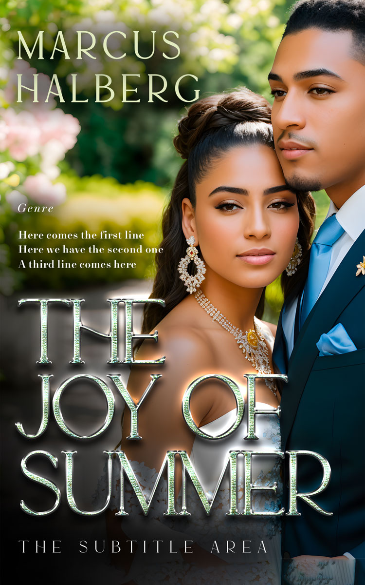 2D view of Sorrell Brown #27224 - Premade Romance Book Cover