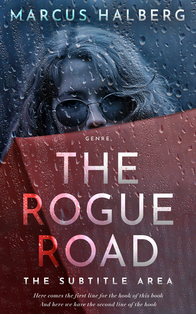 2D view of Premade Mystery & Thriller & Suspense Book Cover - Mortar