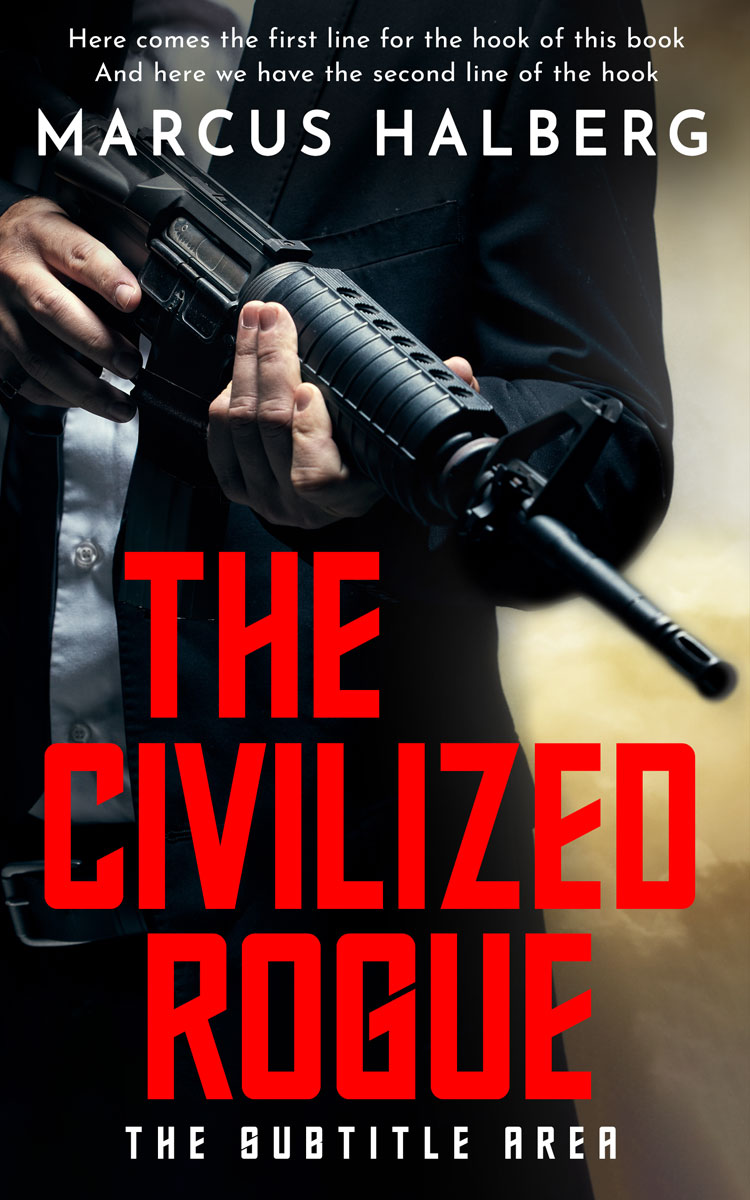 2D view of Woodsmoke #27270 - Premade Mystery & Thriller & Suspense Book Cover