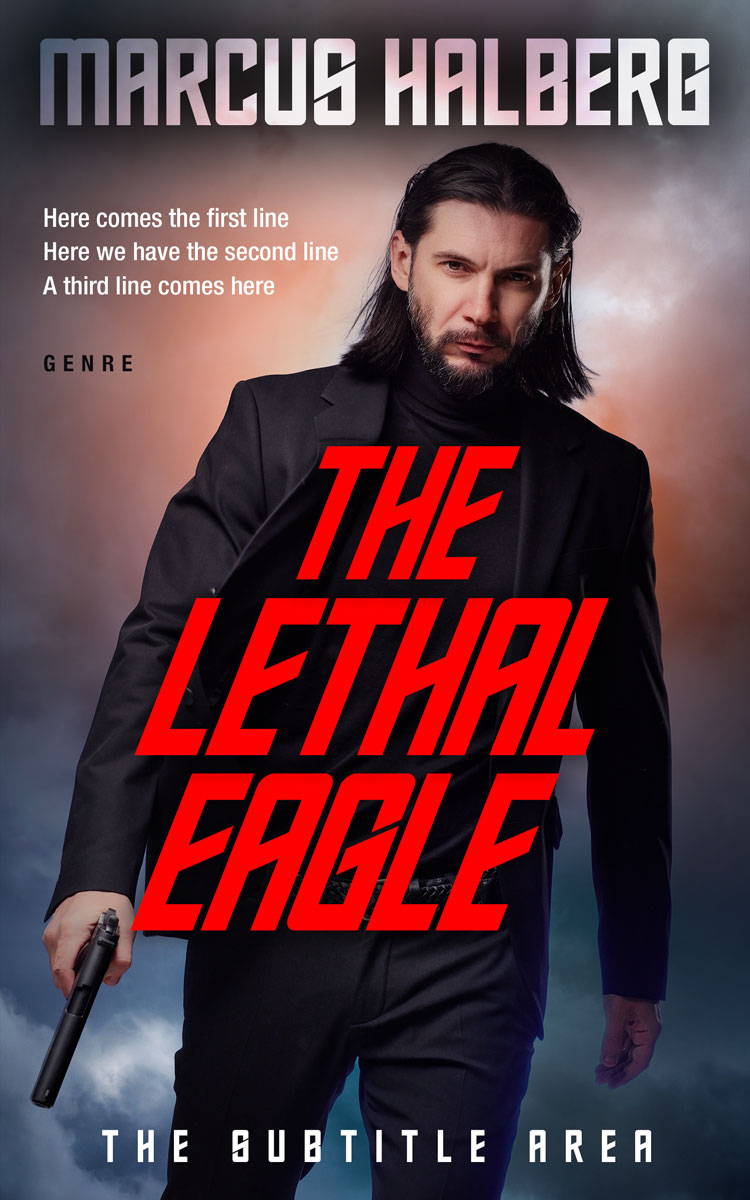 2D view of Roman #27278 - Premade Mystery & Thriller & Suspense Book Cover