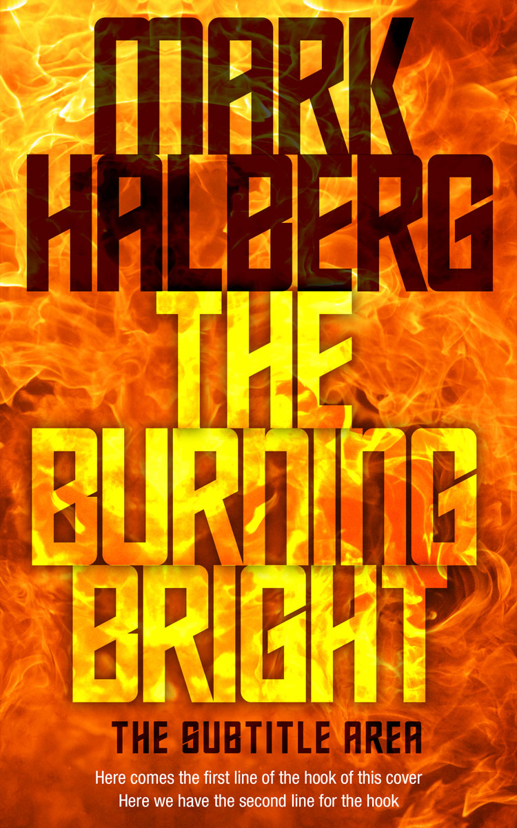 2D view of Rustic Red #27292 - Premade Action & Adventure Book Cover