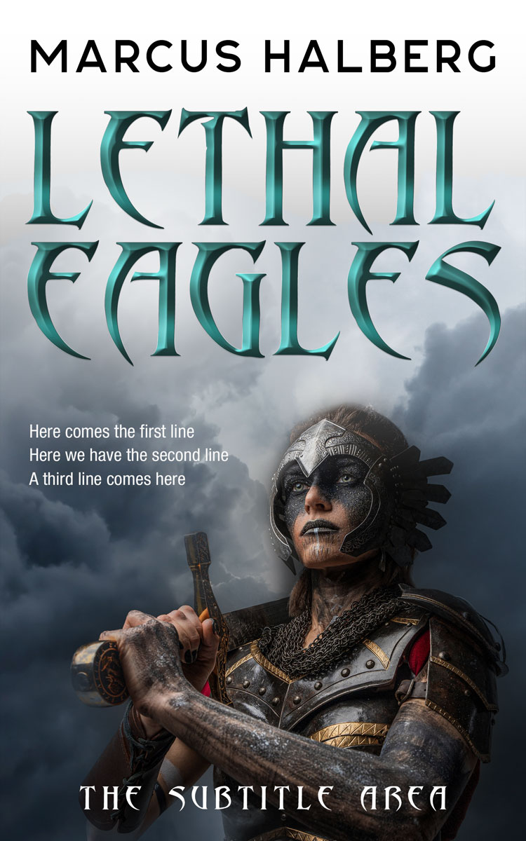 2D view of Iron #27303 - Premade Fantasy Book Cover