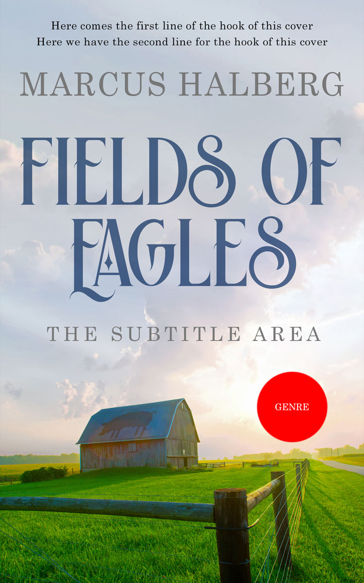 2D view of Iron #27338 - Premade Western Book Cover