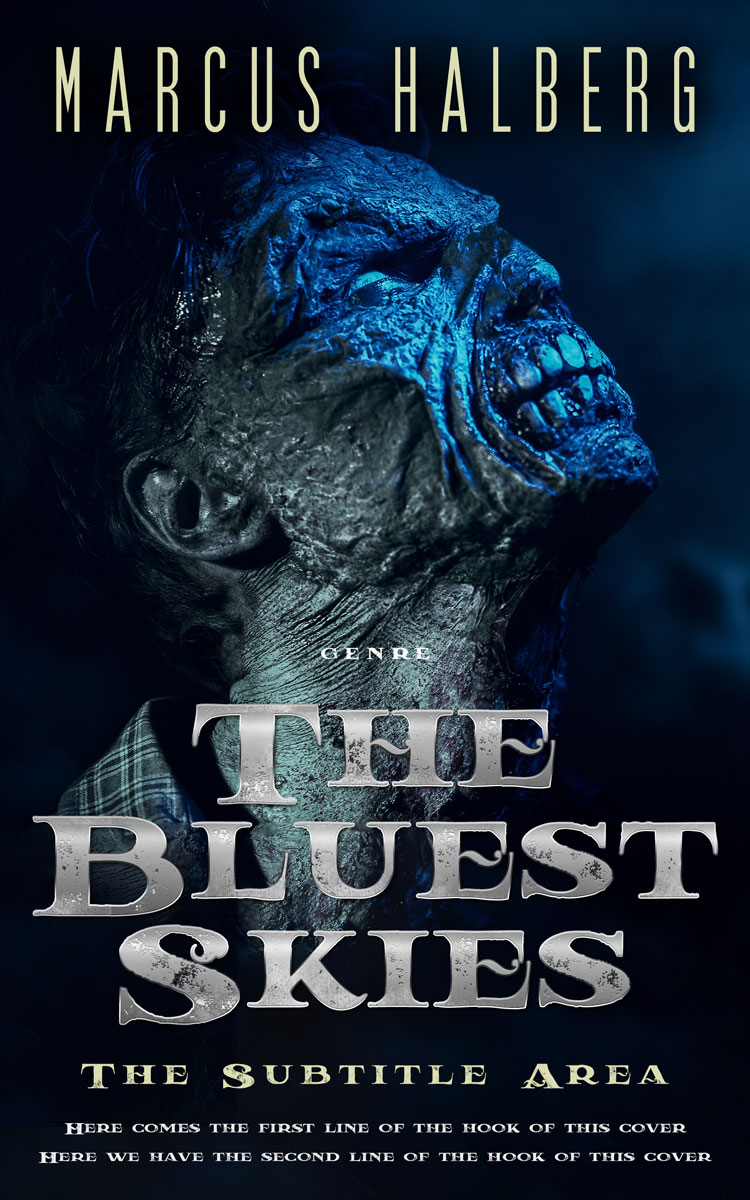 2D view of Ebony #27407 - Premade Apocalyptica Book Cover