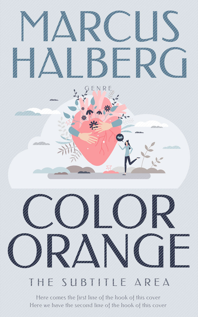 2D view of Iron #27429 - Premade Health & Mind & Body Book Cover