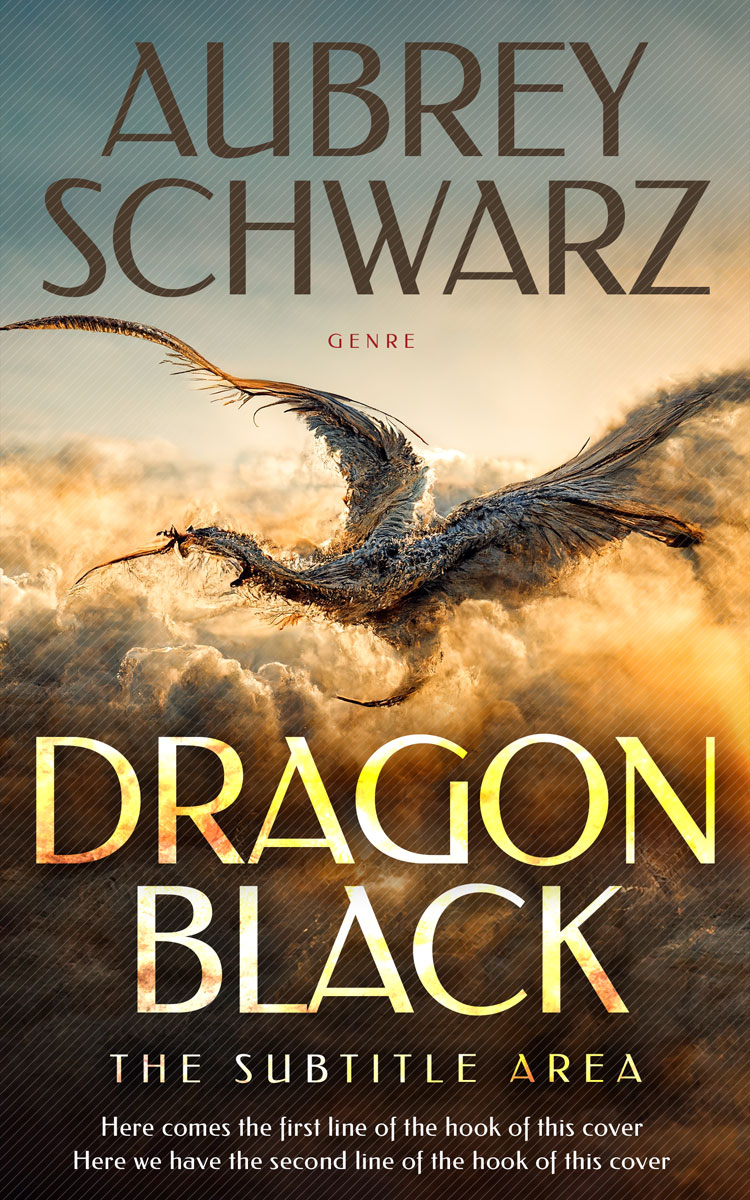 2D view of Taupe #27439 - Premade Fantasy Book Cover