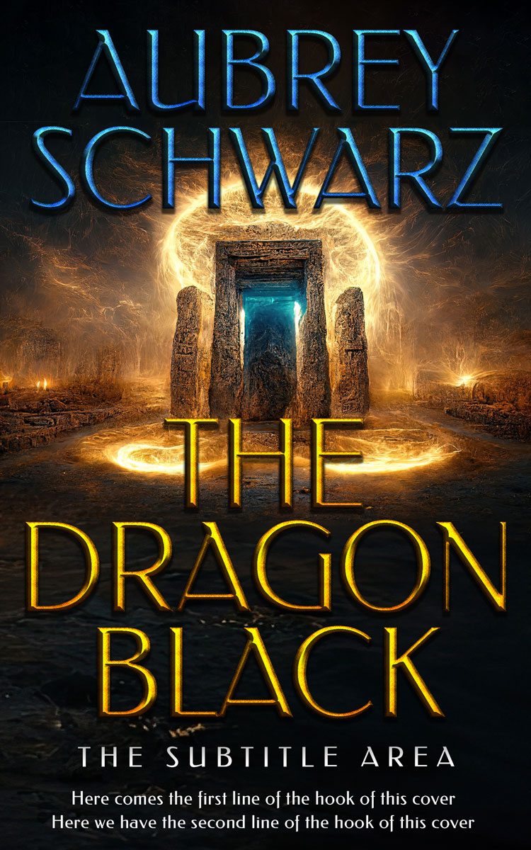 2D view of Premade Science Fiction Book Cover - Roti