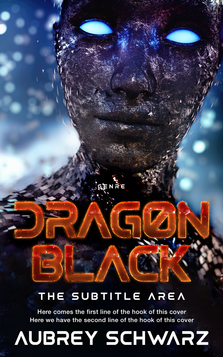 2D view of Mirage #27458 - Premade Science Fiction Book Cover