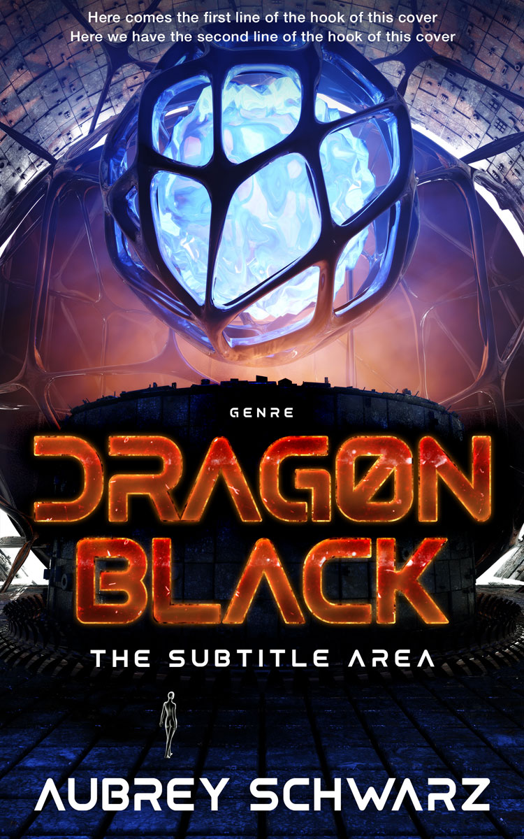 2D view of Oriental Pink #27459 - Premade Science Fiction Book Cover