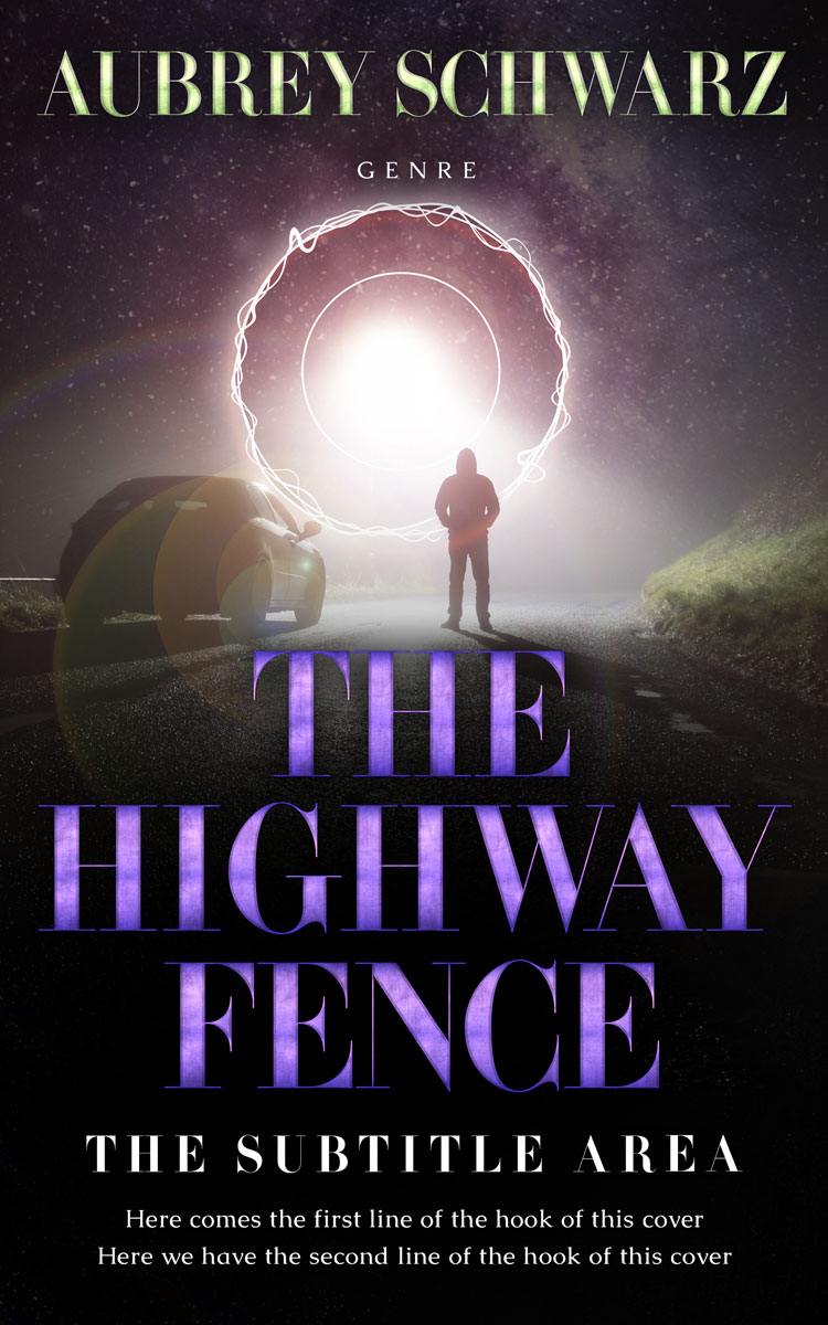 2D view of Thunder #27506 - Premade Horror Book Cover