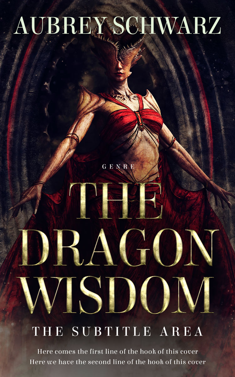 2D view of Gondola #27531 - Premade Fantasy Book Cover