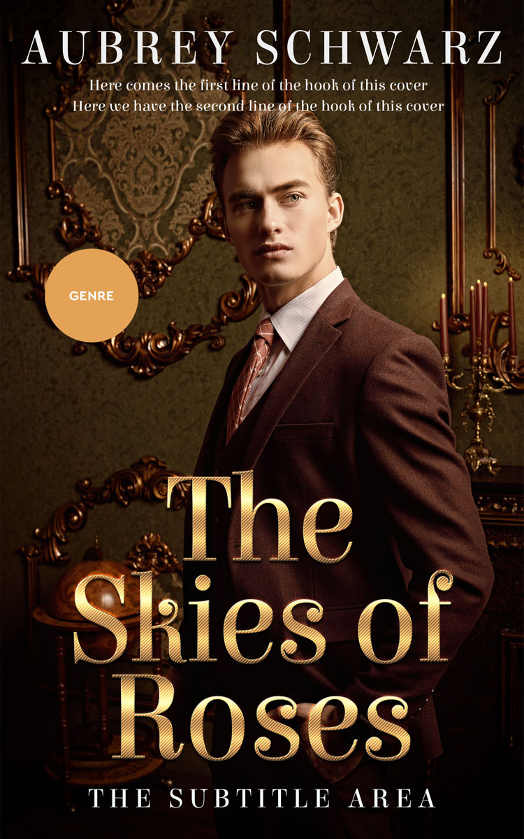 2D view of Crowshead #27589 - Premade Romance Book Cover