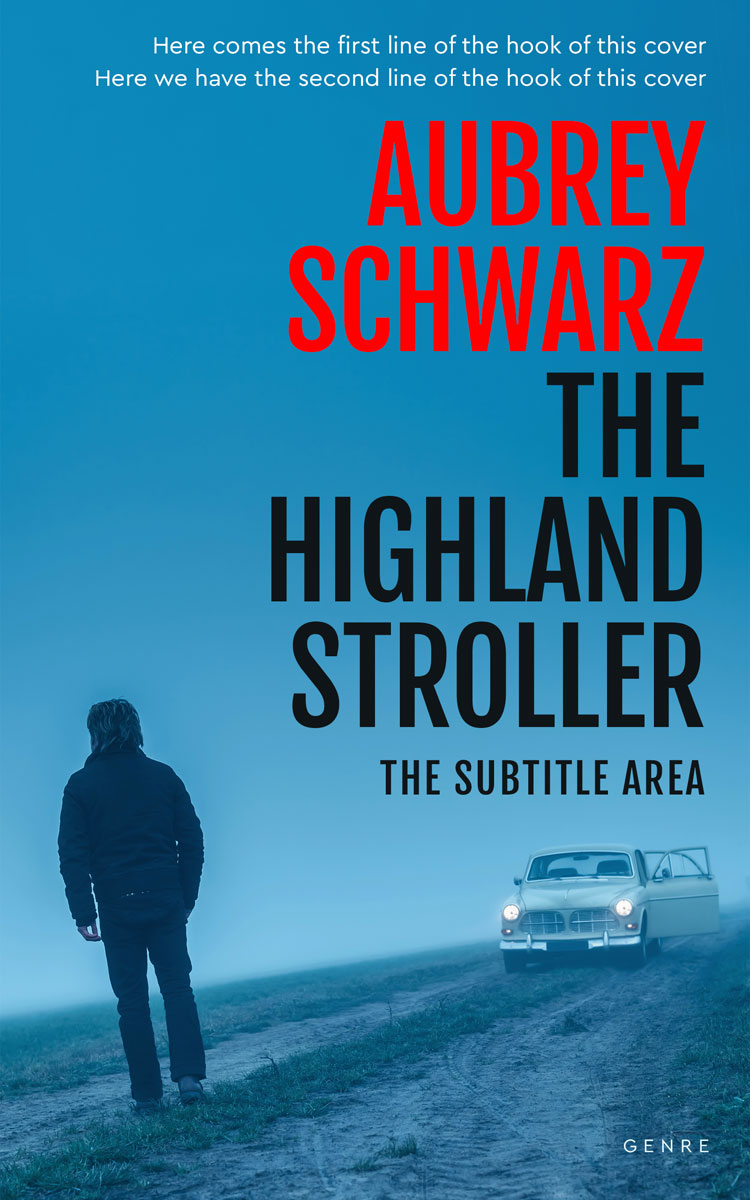 2D view of Premade Mystery & Thriller & Suspense Book Cover - Eastern Blue