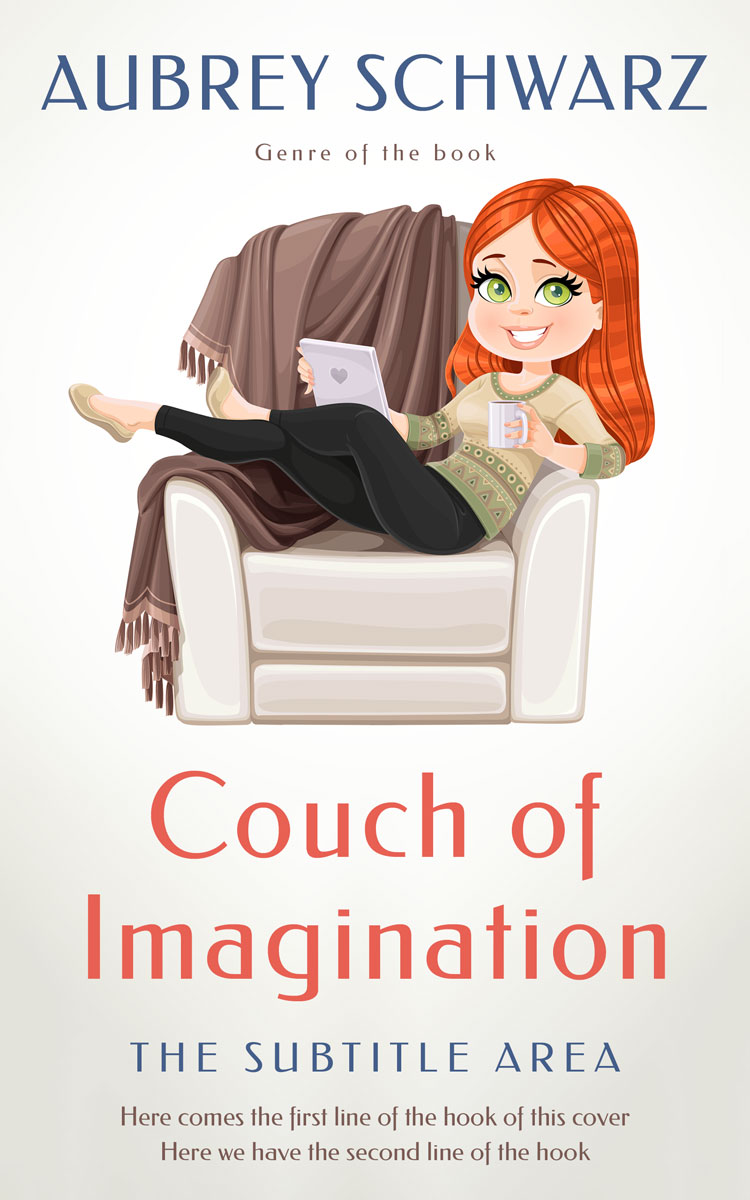 2D view of Pampas #27647 - Premade Romance Book Cover