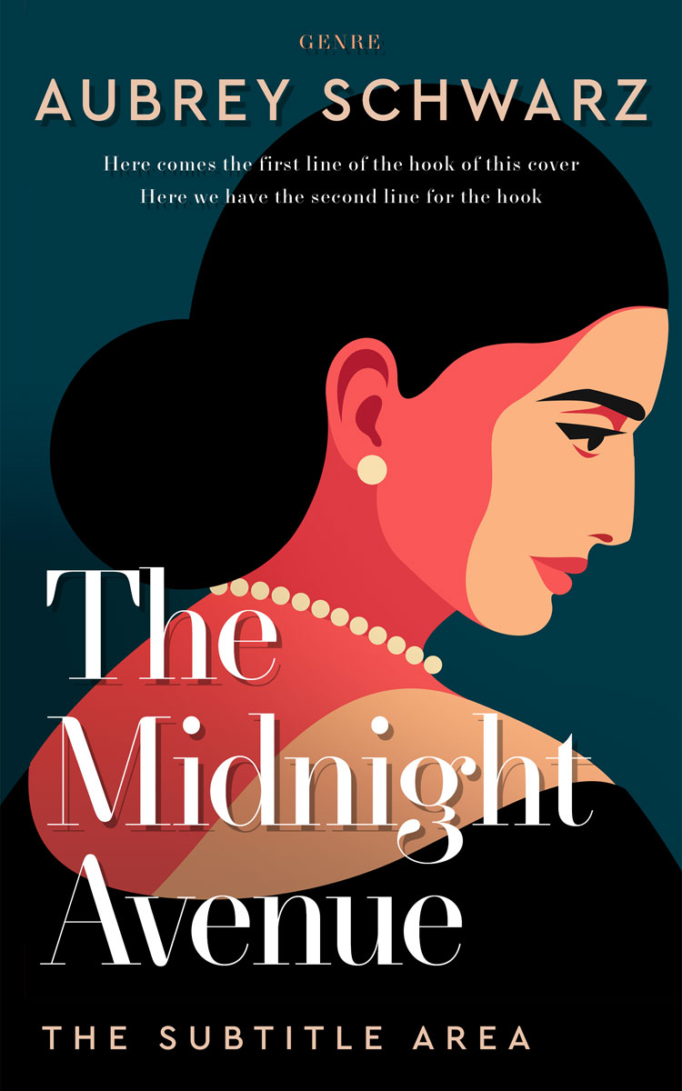 2D view of Black Pearl #27690 - Premade Self-Improvement & Self-Help Book Cover