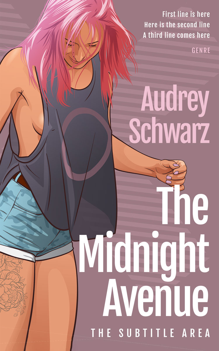 2D view of Premade Erotica Book Cover - Pharlap