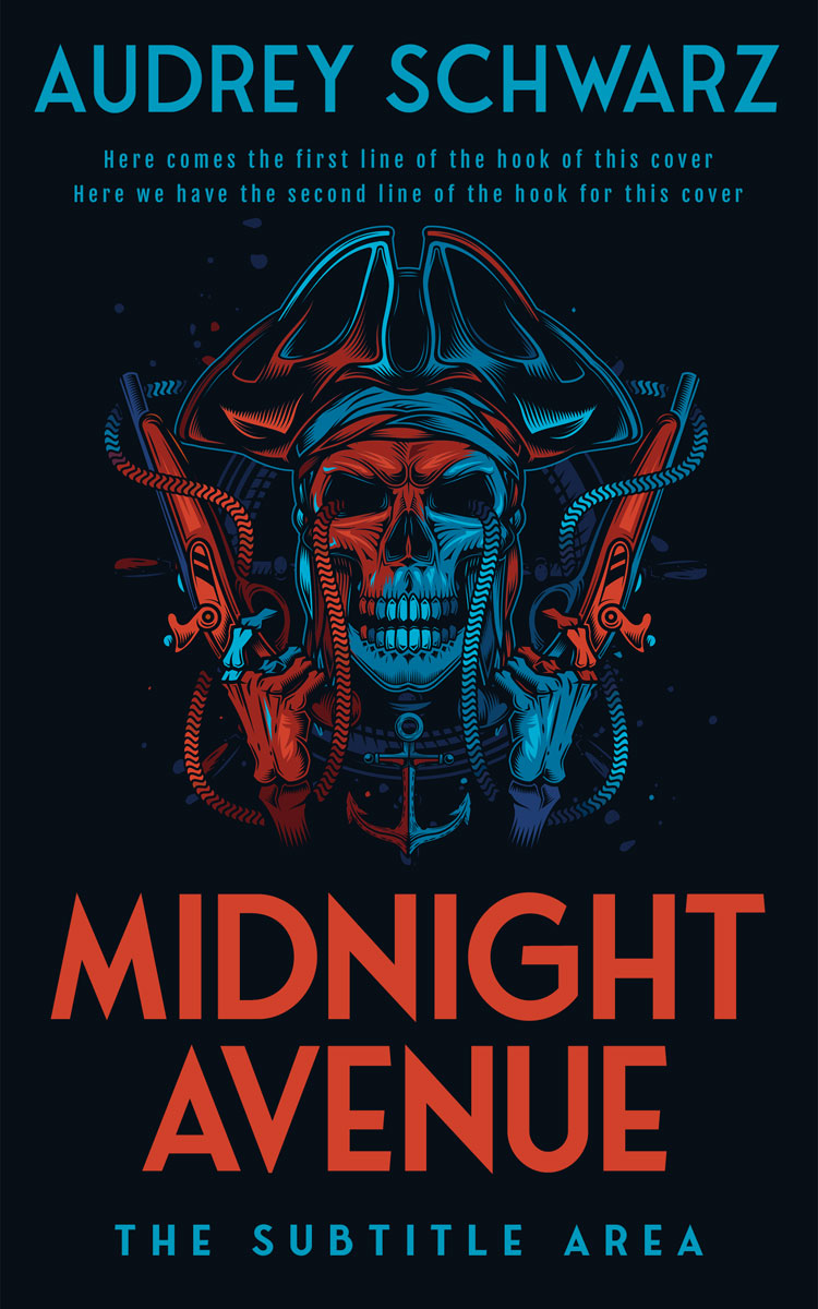 2D view of Ebony #27703 - Premade Mystery & Thriller & Suspense Book Cover