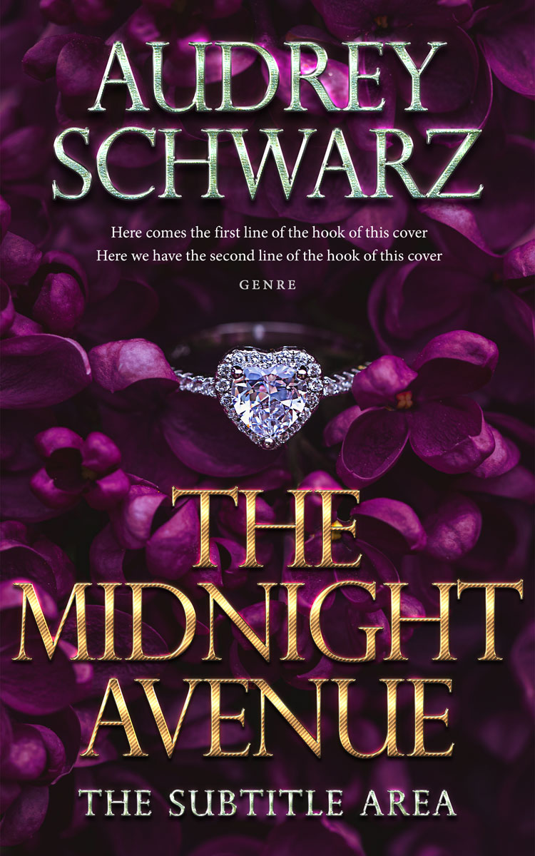 2D view of Premade Romance Book Cover - Tamarind