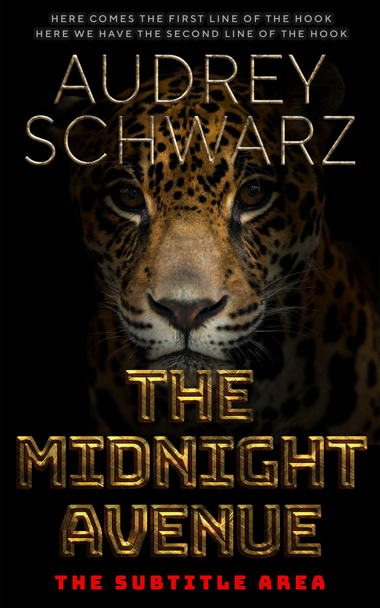 2D view of Premade Mystery & Thriller & Suspense Book Cover - Night Rider