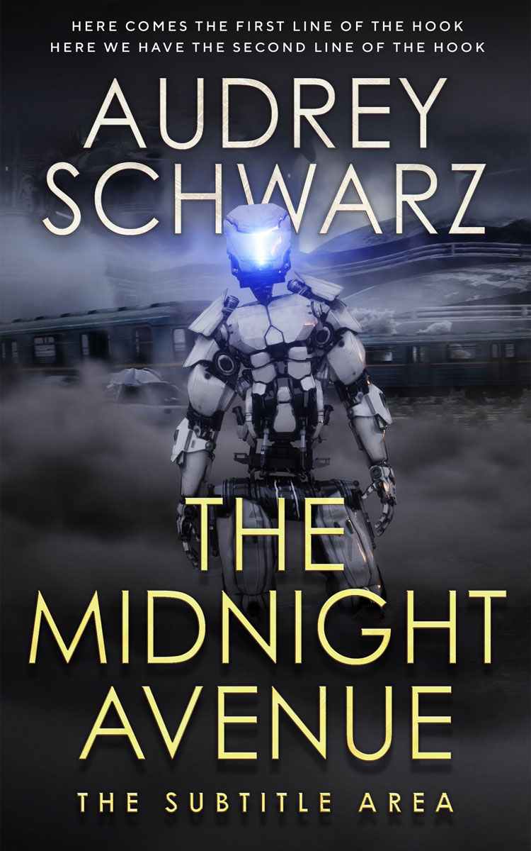 2D view of Shark #27754 - Premade Apocalyptica Book Cover | BookCoverZone