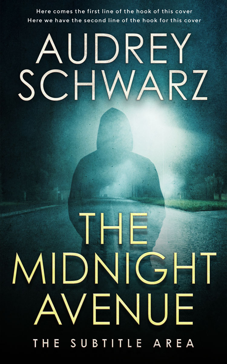 2D view of Gable Green #27755 - Premade Horror Book Cover