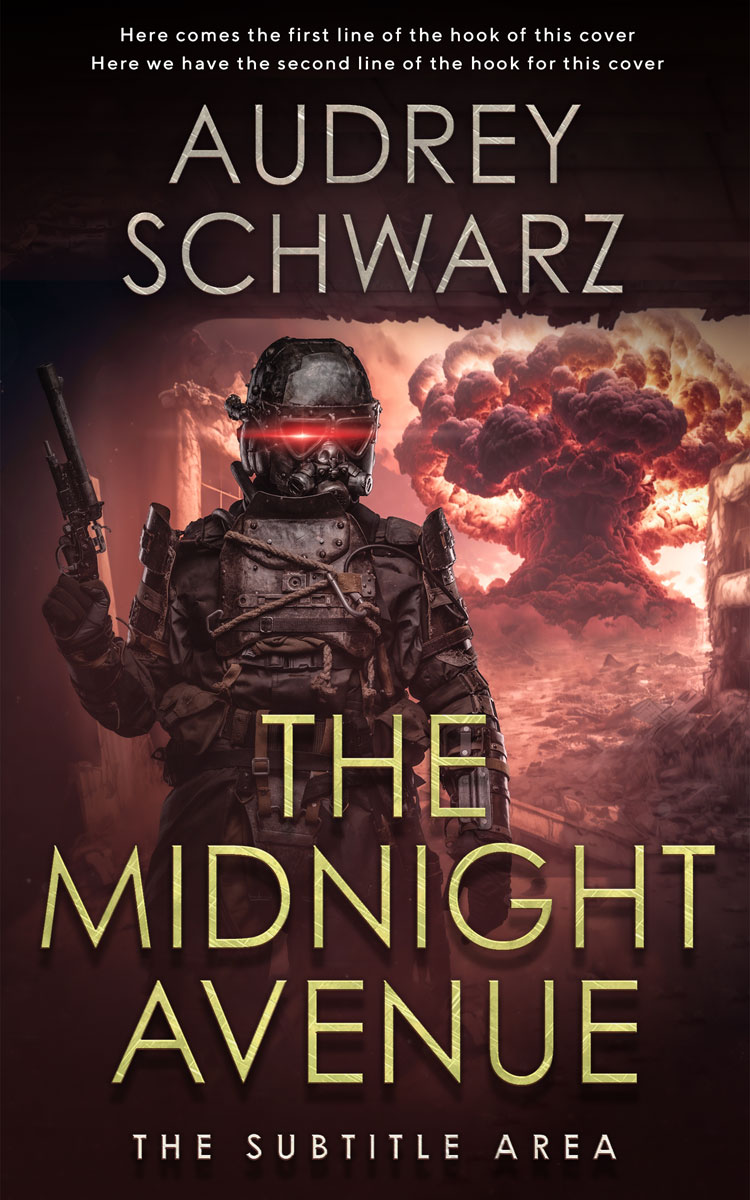 2D view of Premade Apocalyptica Book Cover - Gondola