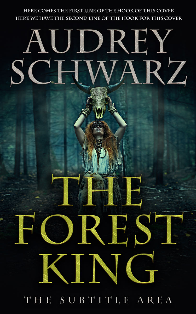 2D view of Bunker #27768 - Premade Horror Book Cover