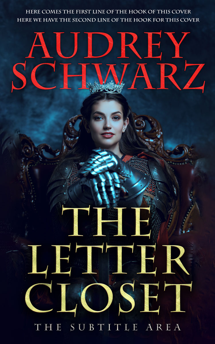 2D view of Vulcan #27771 - Premade Fantasy Book Cover