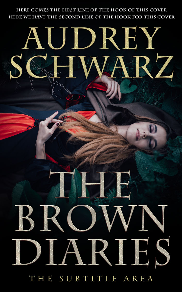 2D view of Premade Fantasy Book Cover - Quicksand