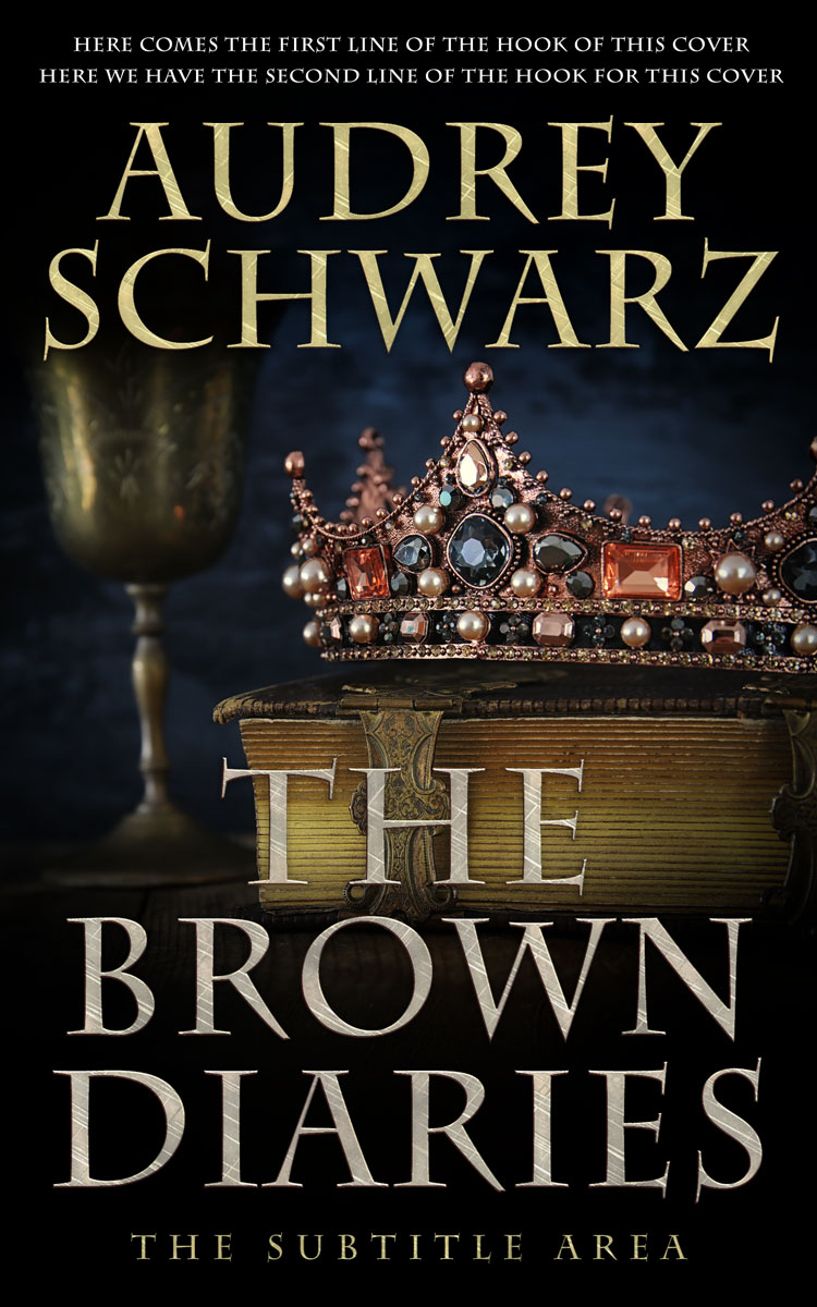 2D view of Cod Gray #27778 - Premade Historical Book Cover