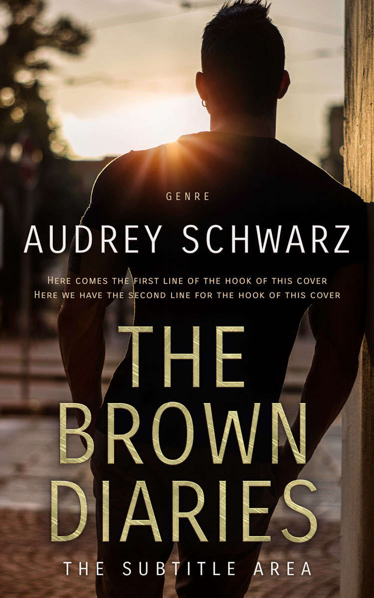 2D view of Premade Teen & Young Adult Book Cover - Akaroa