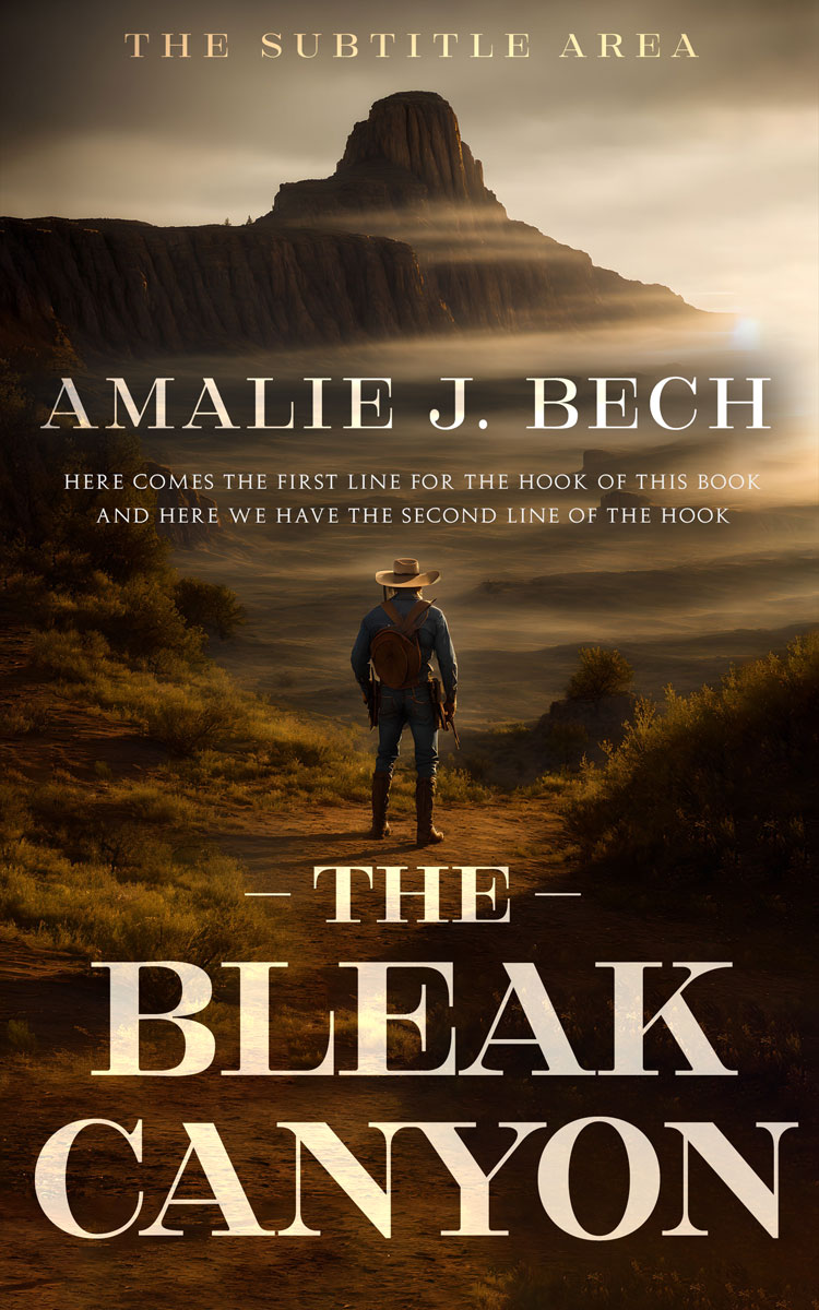 2D view of Sambuca #27859 - Premade Western Book Cover