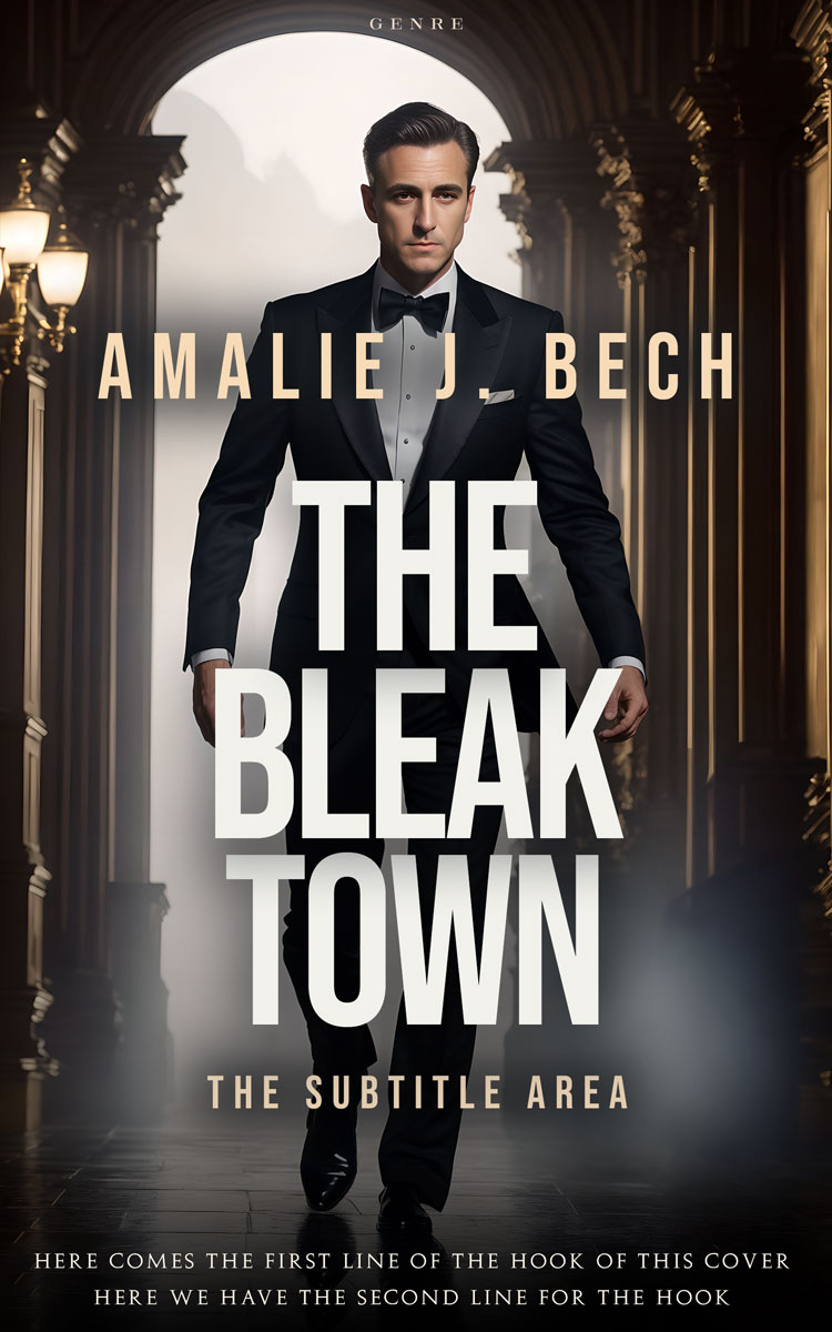 2D view of Wafer #27875 - Premade Mystery & Thriller & Suspense Book Cover