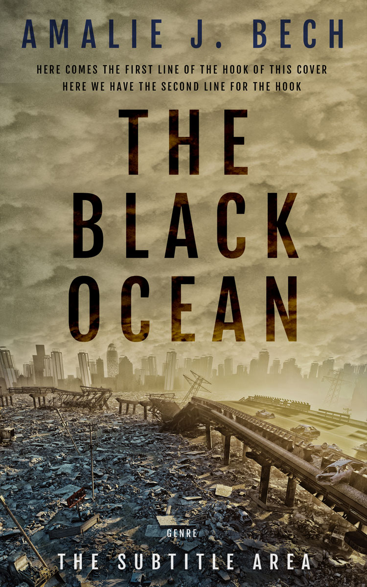 2D view of Arrowtown #27896 - Premade Apocalyptica Book Cover