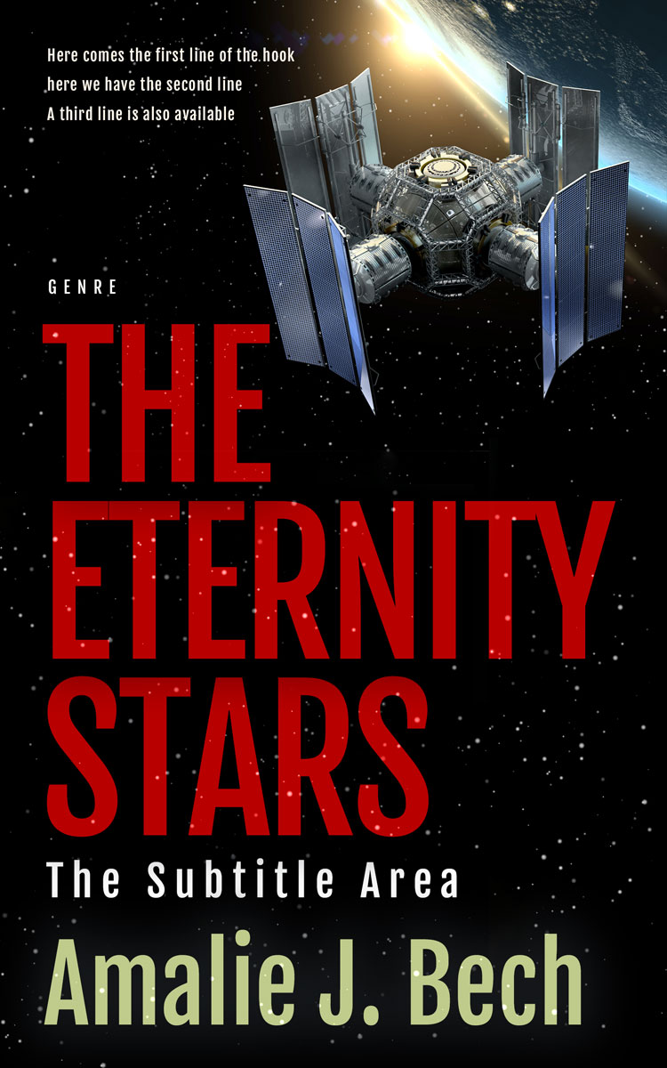 2D view of Woodsmoke #27904 - Premade Science Fiction Book Cover