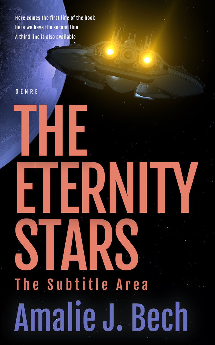 2D view of Copperfield #27905 - Premade Science Fiction Book Cover