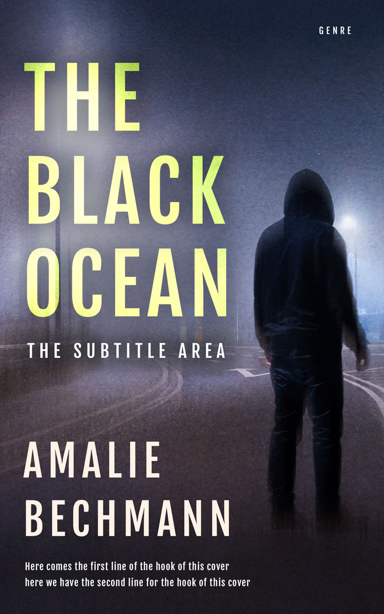 2D view of Premade Mystery & Thriller & Suspense Book Cover - Tuna