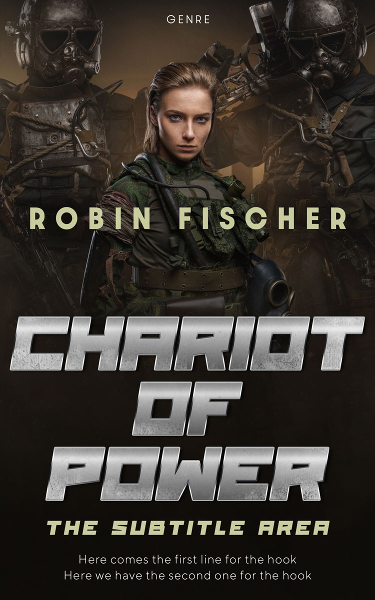 2D view of Zeus #27971 - Premade Apocalyptica Book Cover