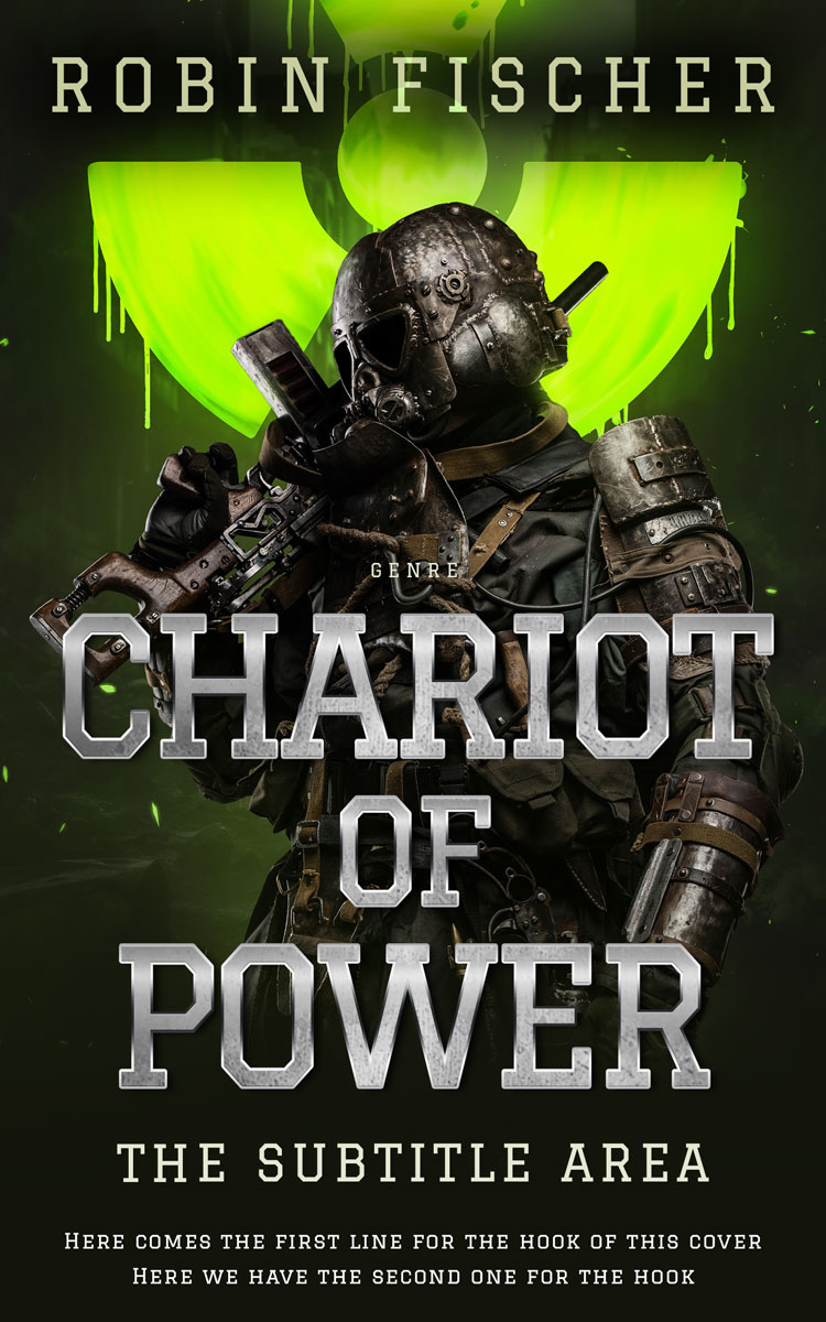 2D view of Premade Apocalyptica Book Cover - Wild Willow