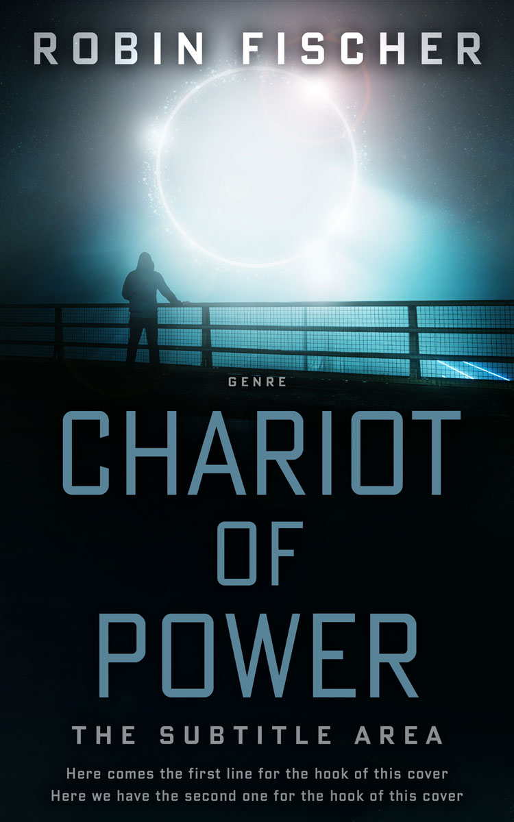 2D view of Geyser #28001 - Premade Science Fiction Book Cover