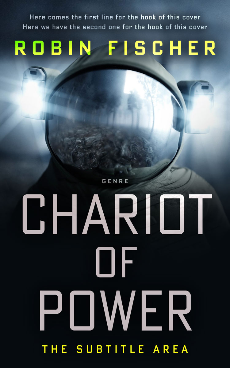 2D view of Pumice #28007 - Premade Science Fiction Book Cover