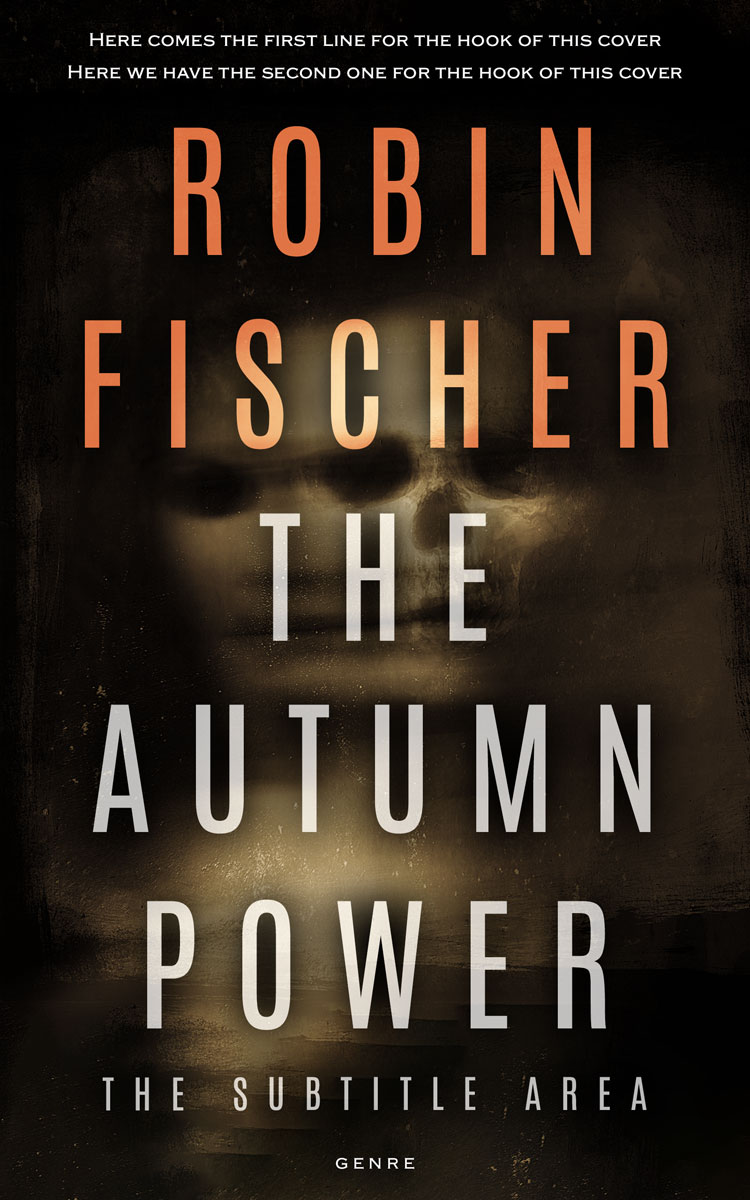 2D view of Night Rider #28039 - Premade Horror Book Cover