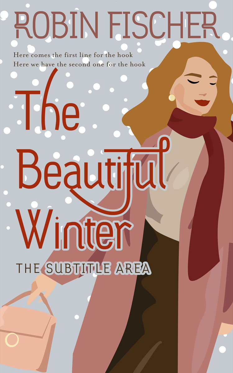 2D view of Pale Slate #28045 - Premade Travel Book Cover