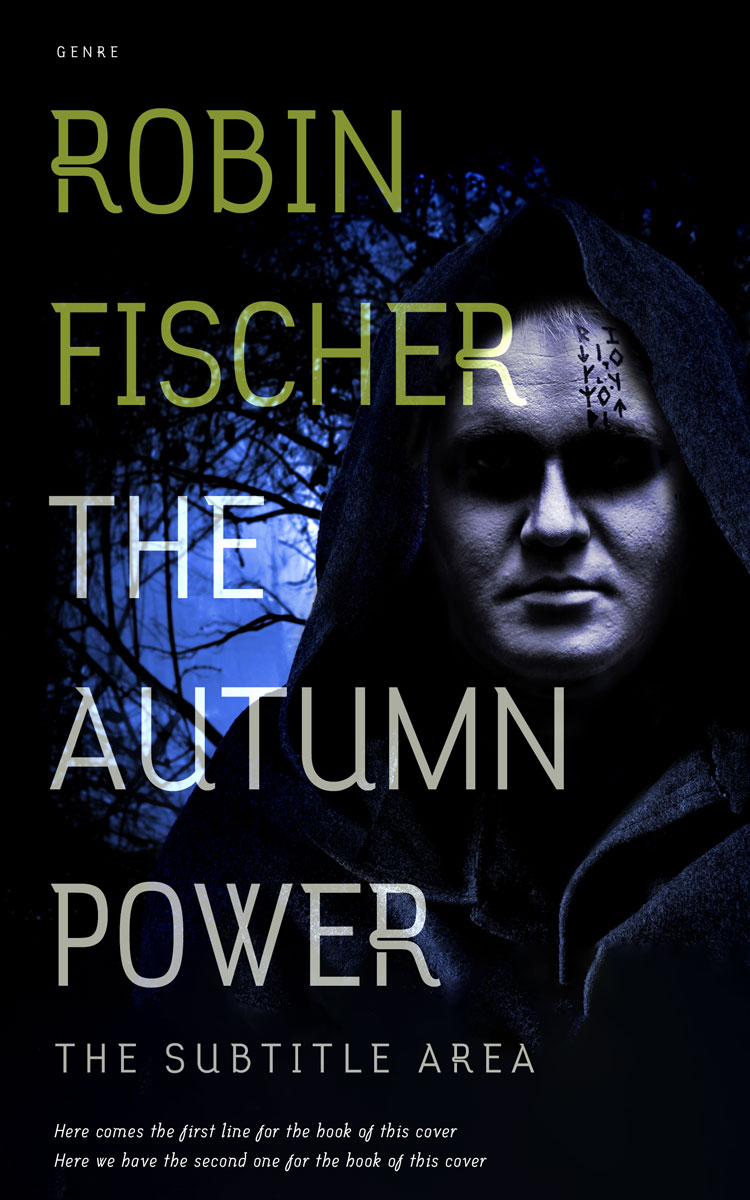 2D view of Bunker #28052 - Premade Horror Book Cover