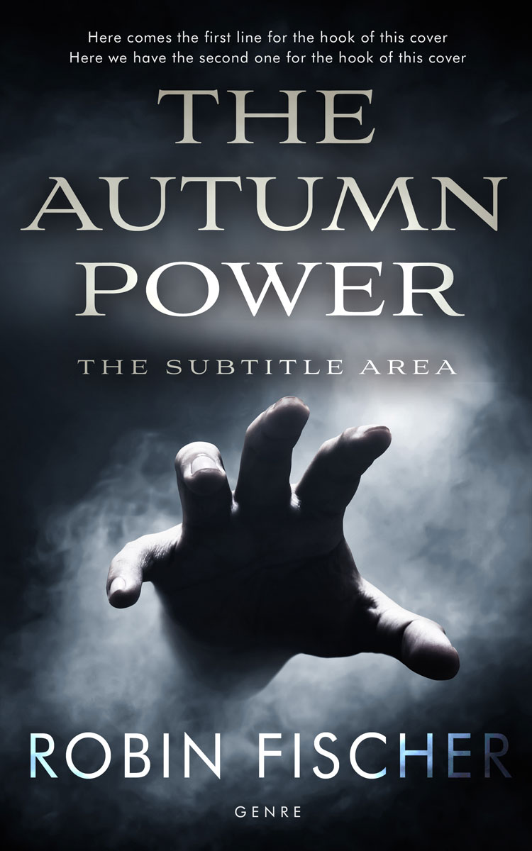 2D view of Ebony Clay #28103 - Premade Horror Book Cover