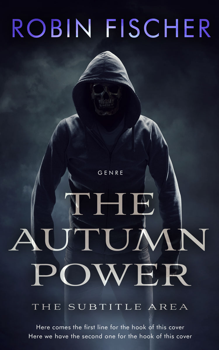 2D view of Mirage #28105 - Premade Horror Book Cover