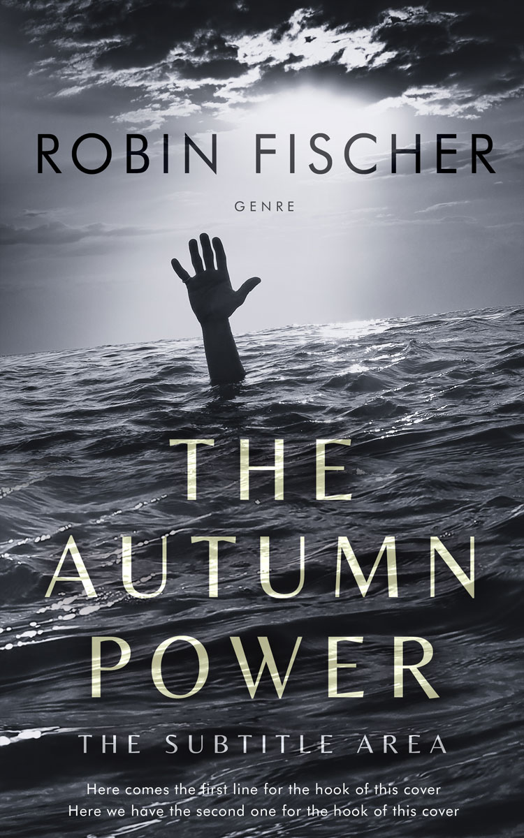 2D view of Premade Horror Book Cover - Tuna